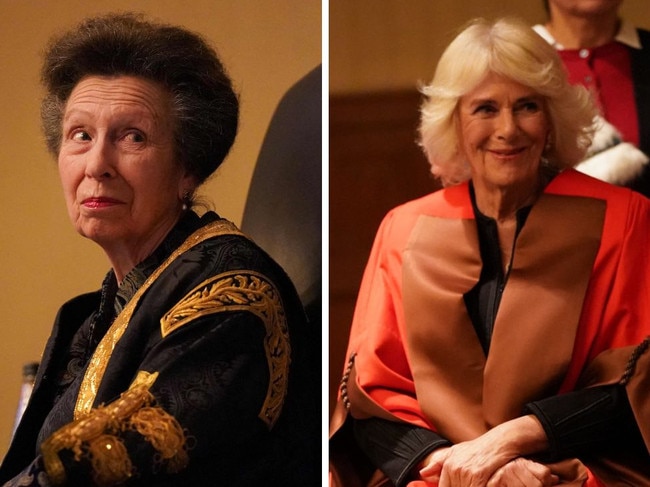 Queen Camilla and Princess Anne.