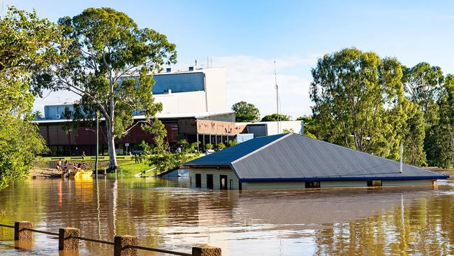 Flooding in Maryborough.