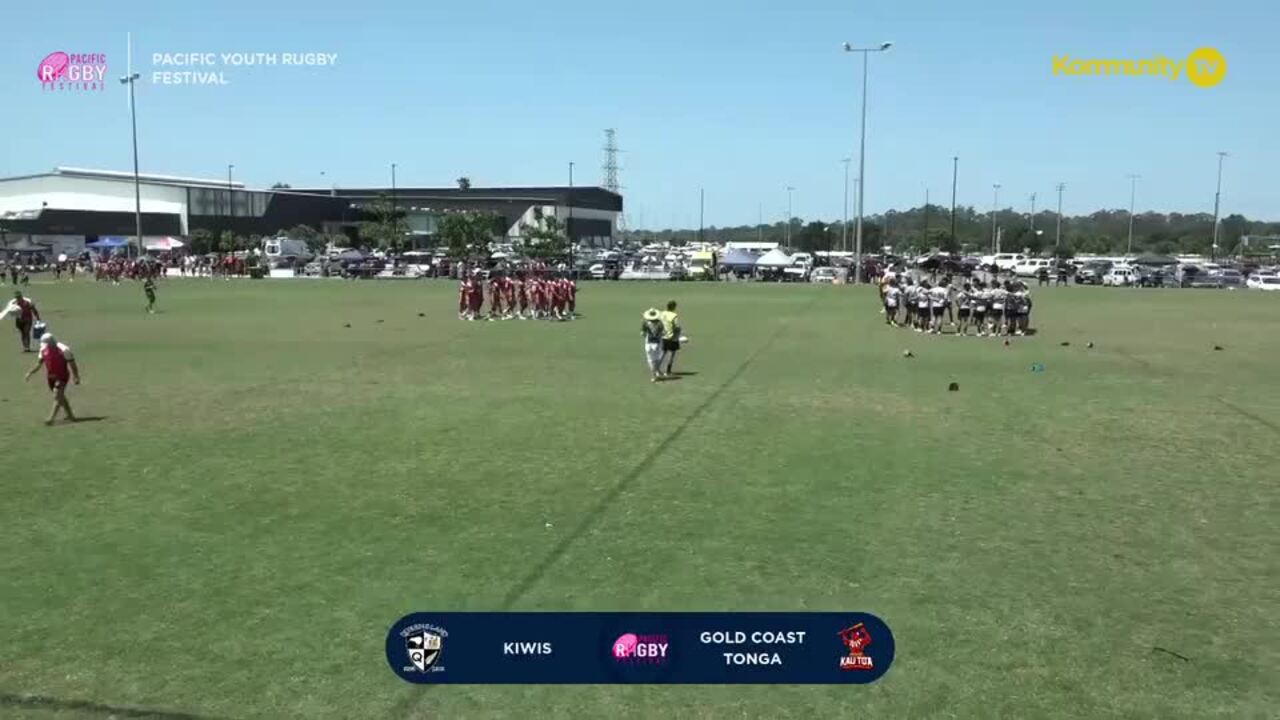 Replay: Queensland Kiwis v Gold Coast Tonga (U14 boys)—2024 Pacific Youth Rugby Festival Day 2