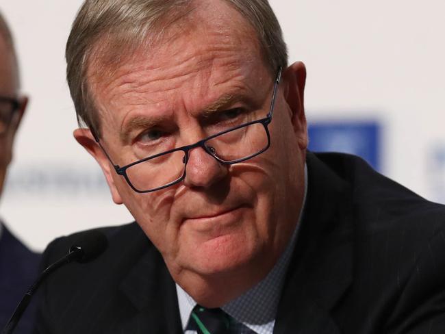 11/10/18 Former treasurer Peter Costello (ECG Financial) during the Australian's outlook conference at the Grand Hyatt. Aaron Francis/The Australian