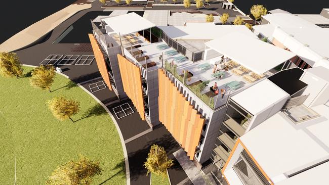 Artist’s impressions of planned upgrades to Norwood Morialta High School.