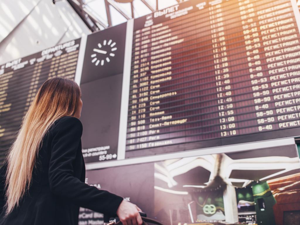 Flights can be delayed for a number of reasons. Picture: istock