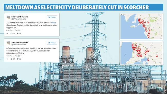 The Pelican Point power station, which the Government said could have been turned on.