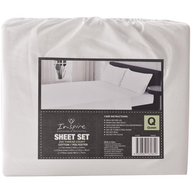 You can also pick up bed linen in store. Picture: Supplied