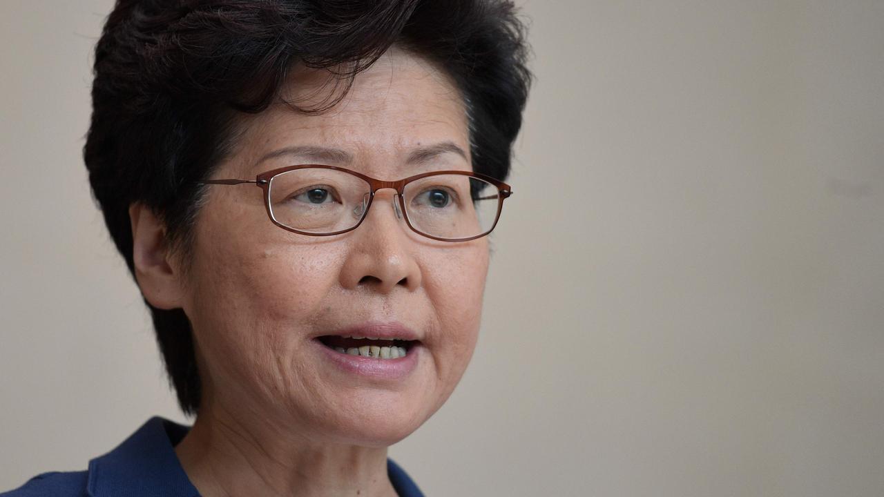 Hong Kong Chief Executive Carrie Lam has not ruled out asking Beijing for help to stop the protests.