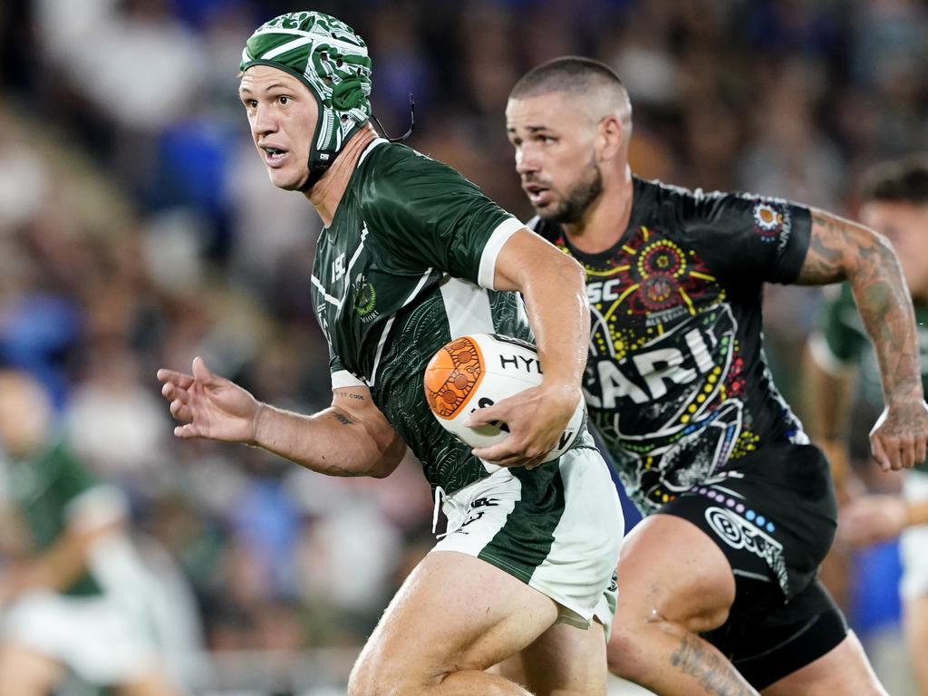 Kalyn Ponga in action for the Maori All Stars. Picture: AAP/Dave Hunt