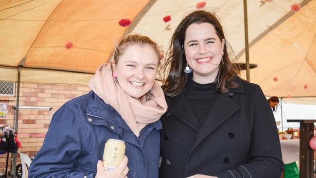 Georgina Marshall and Liz Cowley at the Warwick Water Rats Ladies Day in 2019. Picture: file