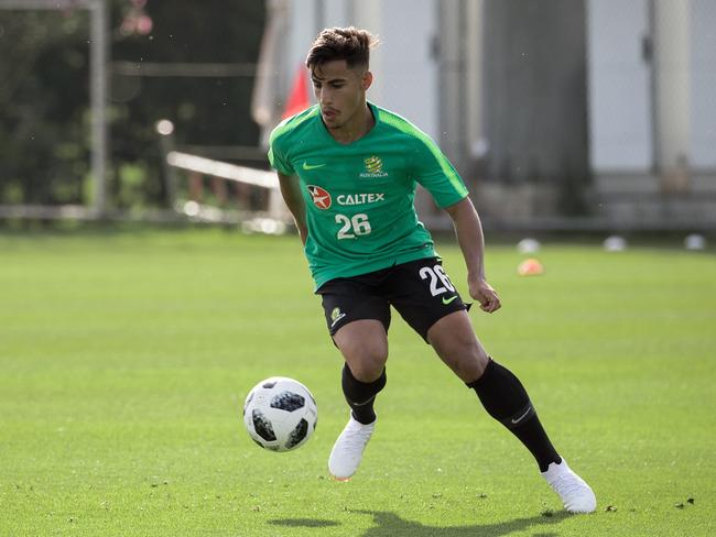 Daniel Arzani is loving the base on Turkey’s coast.