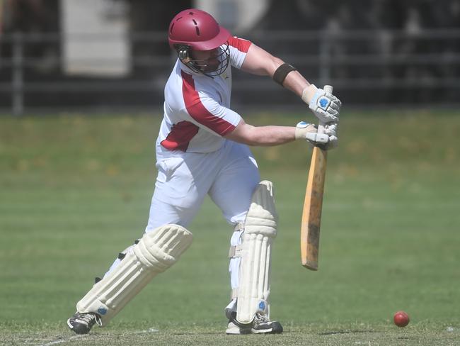 Brothers batsman Jamie Firth in action at McKittrick Park.