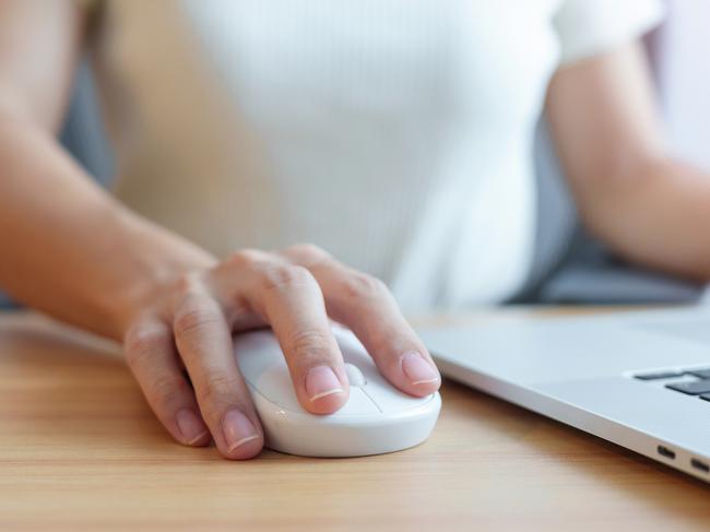 A new trend called the ‘mouse shuffle’ has begun to emerge among remote workers. Picture: iStock