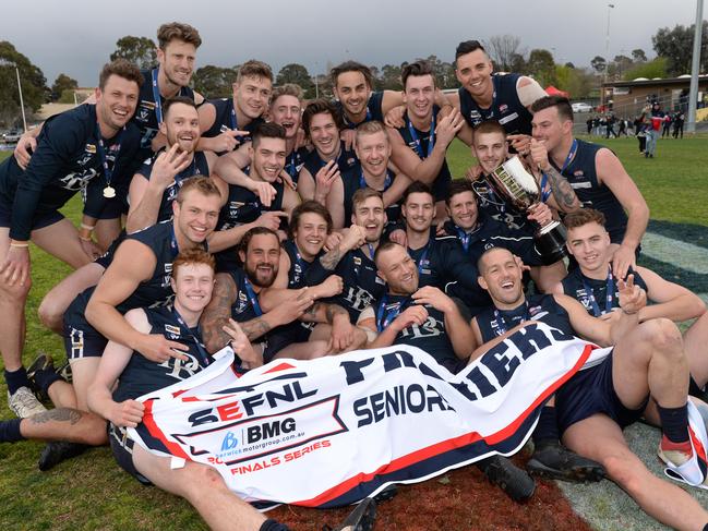 Berwick won last year’s SEFNL grand final. Picture:AAP/ Chris Eastman