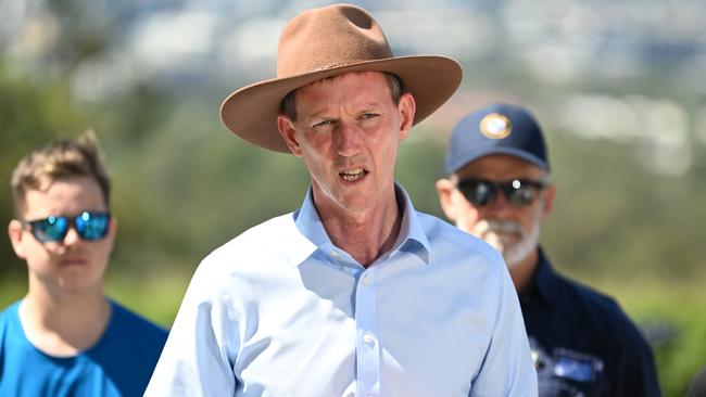 Charlton Hart was hired as a spinner to help Queensland’s troubled Transport and Main Roads Minister Mark Bailey. Picture: Lyndon Mechielsen/Courier Mail.