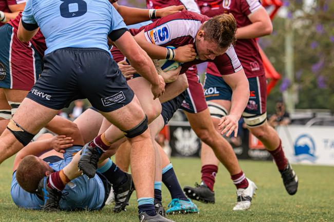 Byron Murphy. Super Rugby Under-19s action between the Reds and Waratahs. Picture courtesy of James Auclair.