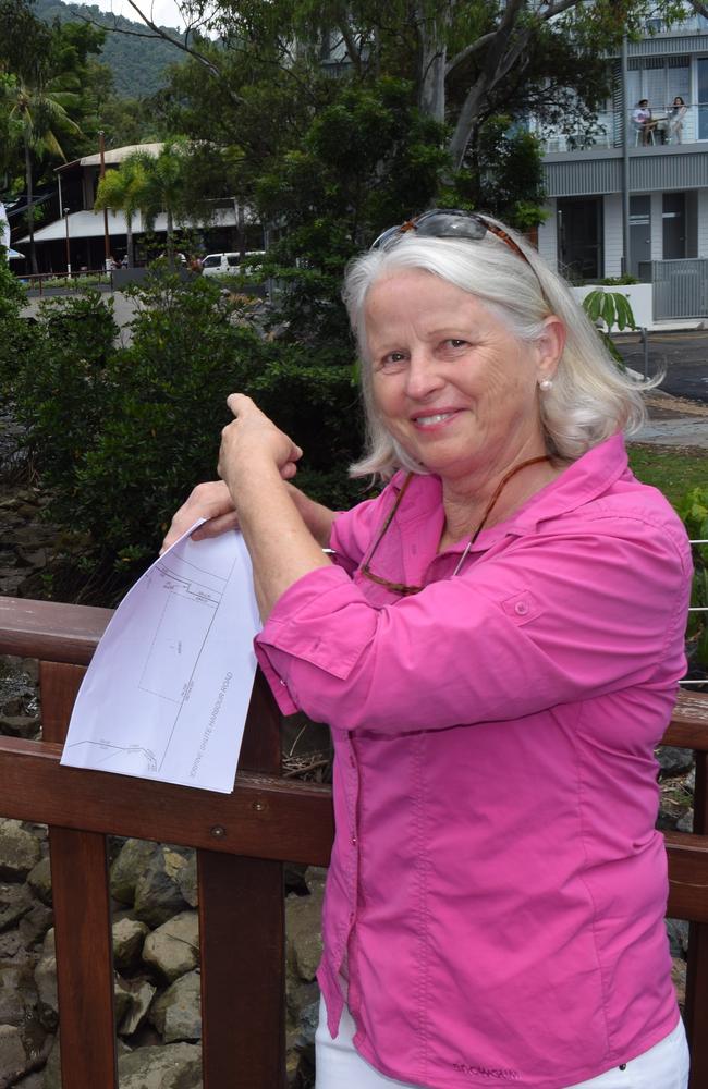 Save Our Foreshore president Suzette Pelt has led community campaigns on issues including the beautification of Airlie Creek.