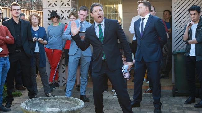 A recent auction in Sydney. Picture: AAP