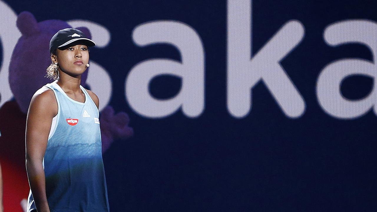 Naomi Osaka is focused on her game at the Australian Open. Picture: Getty Images 