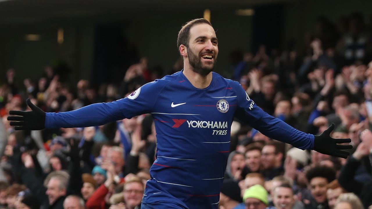 Gonzalo Higuain and Eden Hazard bagged two goals each as Chelsea dismantled Huddersfield 5-0.