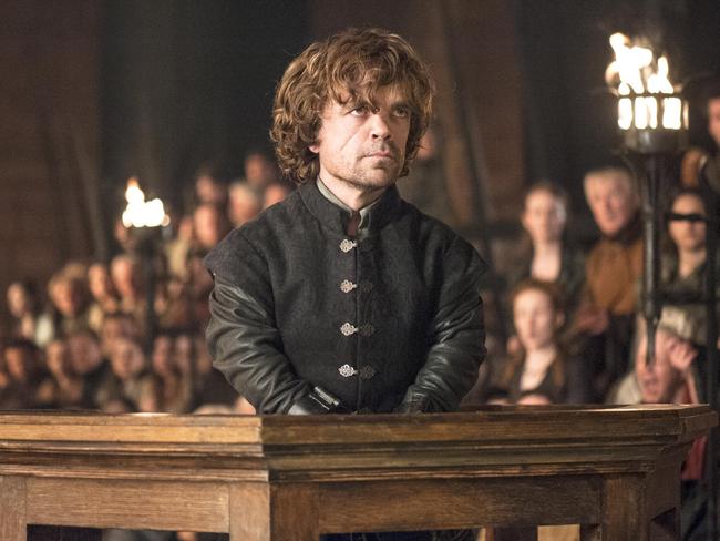 Peter Dinklage in a scene from &lt;i&gt;Game of Thrones&lt;/i&gt;. Picture: AP Photo/HBO, Helen Sloan