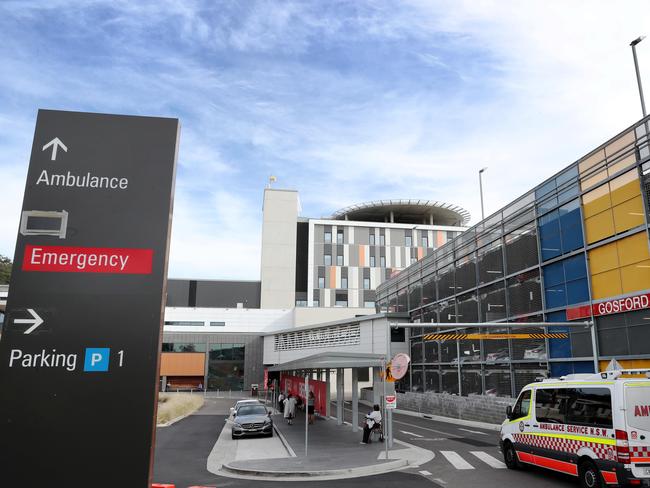 Ms Selbie was taken to Gosford Hospital for mandatory drug testing. (AAP Image/Sue Graham)