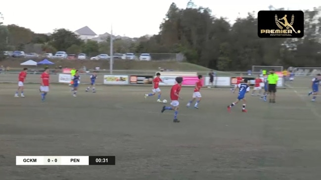 REPLAY: Premier Invitational - Gold Coast Football - GCK Maroon vs Peninsula Power (U13 Boys)