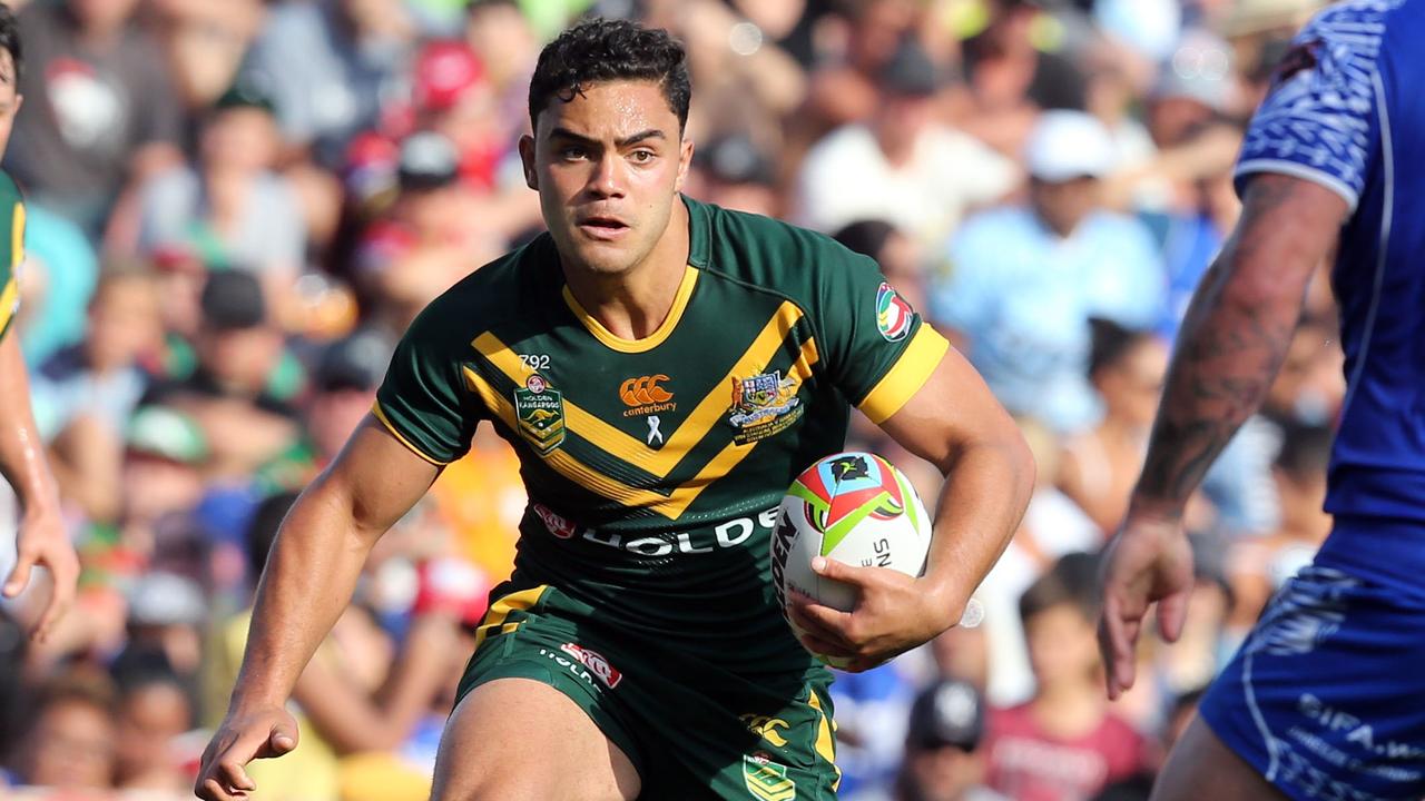 Dylan Walker played for Australia in the 2014 Four Nations.