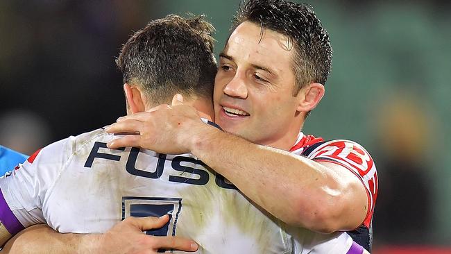 Cronk showed no such reticence for Billy Slater. (Daniel Kalisz/Getty Images)