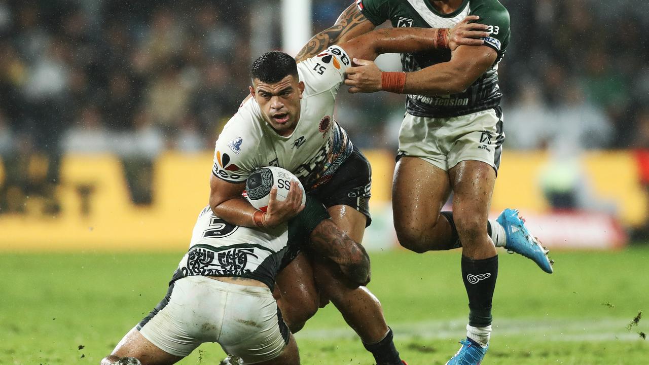 David Fifita showed glimpses of his best playing for the Indigenous All Stars last month. Picture: Mark Metcalfe/Getty Images