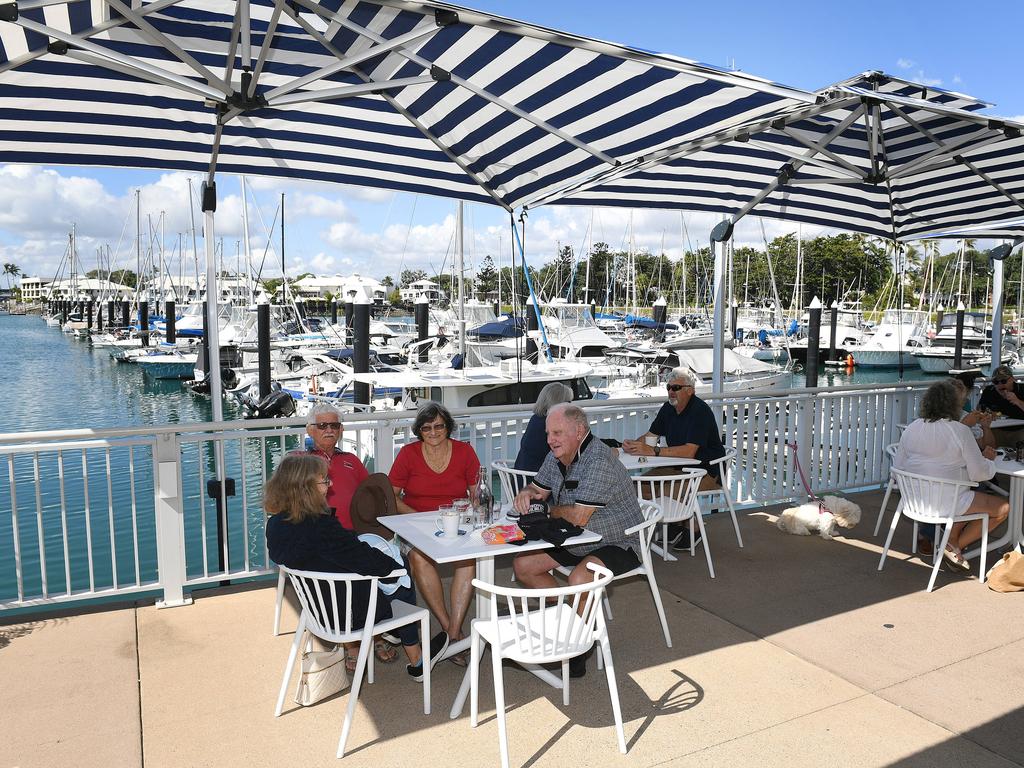 Marina Coffee has opened their doors at the Marina. Picture: Shae Beplate.