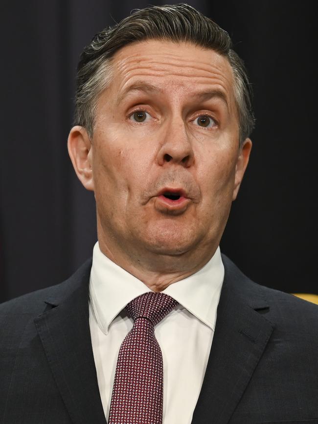 Health Minister Mark Butler. Picture: NCA NewsWire / Martin Ollman