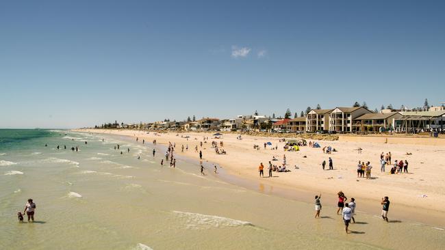 It’s back-to-he-beach weather by Thursday in Adelaide. Picture: The Advertiser / Morgan Sette