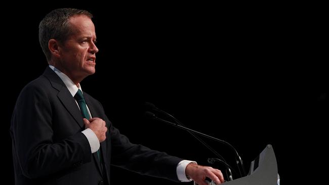 Bill Shorten is putting party before country and unions before people. Picture: Getty Images