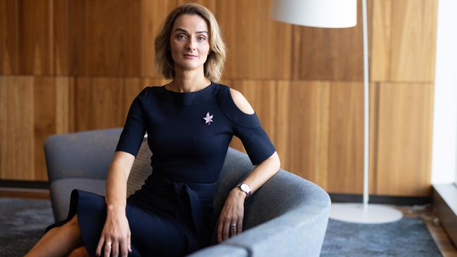 Jasmina Joldic, Director-General of the Queensland Department of Justice and Attorney-General, could lose her job if the LNP is elected on Saturday. Picture: David Kelly