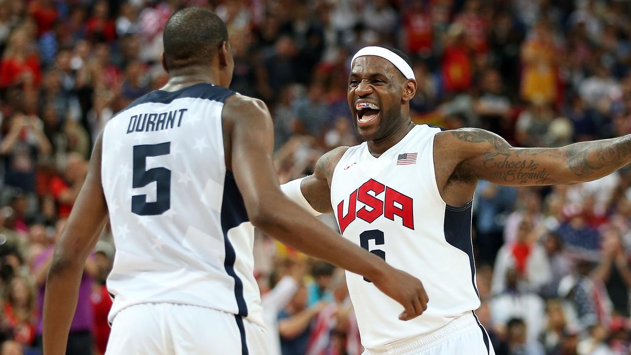 LeBron James and Kevin Durant have both been named in the2024 Olympics USA extended squad (Photo by Christian Petersen/Getty Images)
