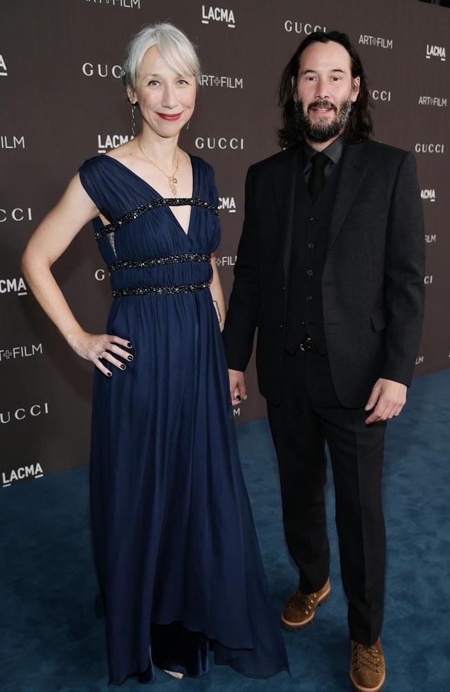 The couple make their red carpet debut. Picture: Neilson Barnard/Getty Images for LACMA