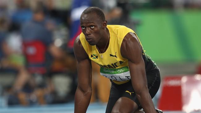 Usain Bolt during the 2016 Rio Olympics/
