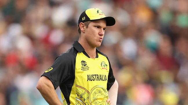 Adam Zampa was left red-faced by the DRS call.