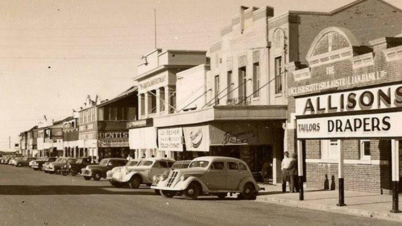 The buildings on Nerang St date back to the 1940s.