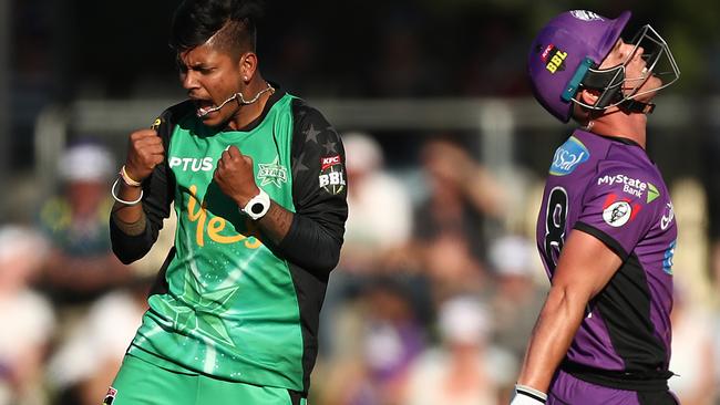 Sandeep Lamichhane has made a big impact in BBL08.