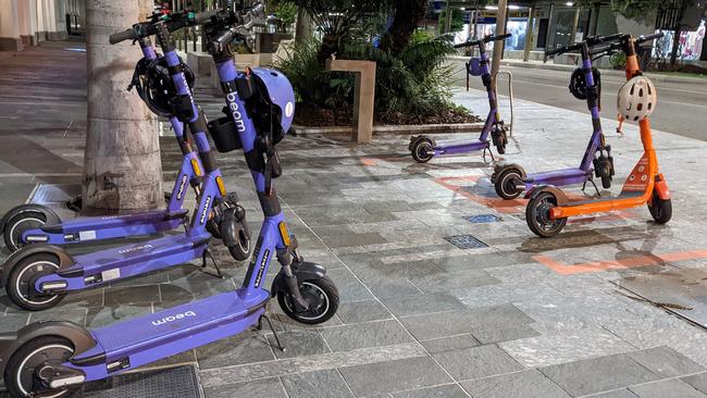 E-scooters are contributing tens of millions of dollars to Townsville's economy per year. Picture: Kiel Egging