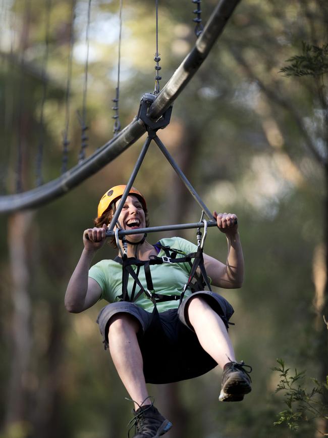 There are many attractions across the coast region including TreeTop Adventure Park in Ourimbah State Forest.