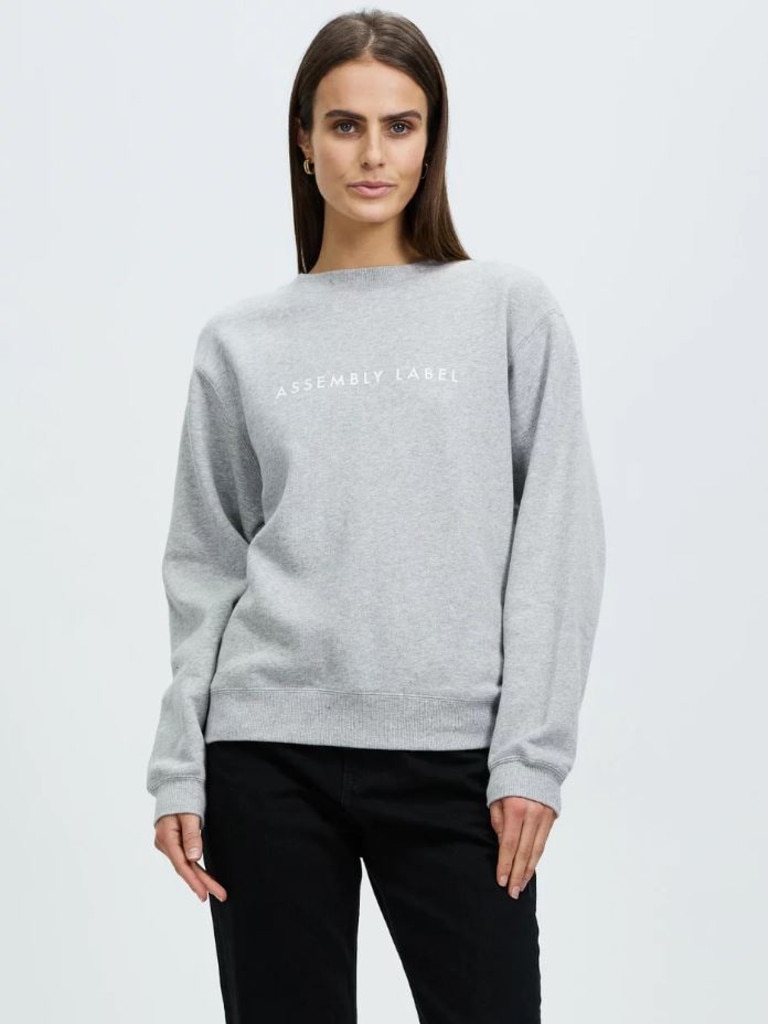 Assembly Label Logo Fleece Sweater. Picture: THE ICONIC.