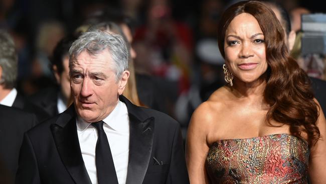 Robert De Niro and his wife Grace Hightower split in 2018. Picture: AFP