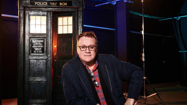 ‘Childhood memories’: Doctor Who and screenwriter and TV producer Russell T Davies go way back. Picture: BBC