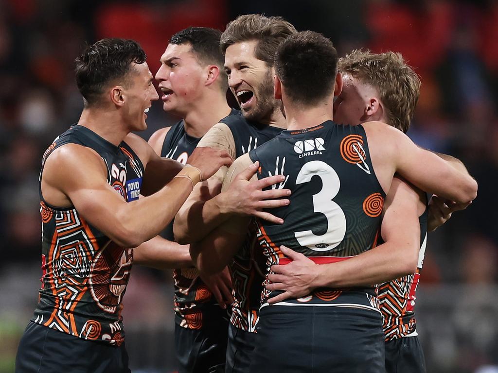 The Giants knew they needed to take a big scalp, and they finally took one. Picture: Matt King/AFL Photos/via Getty Images