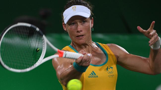 Sam Stosur was Australia’s best performer in the tennis.