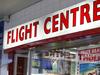 Flight Centre's slogan has been found to be false advertising. They have been forced to replace all advertising some of the old logos still remain