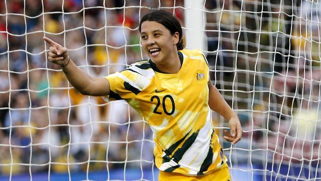 Sam Kerr has been at the forefront of the Matildas’ success.