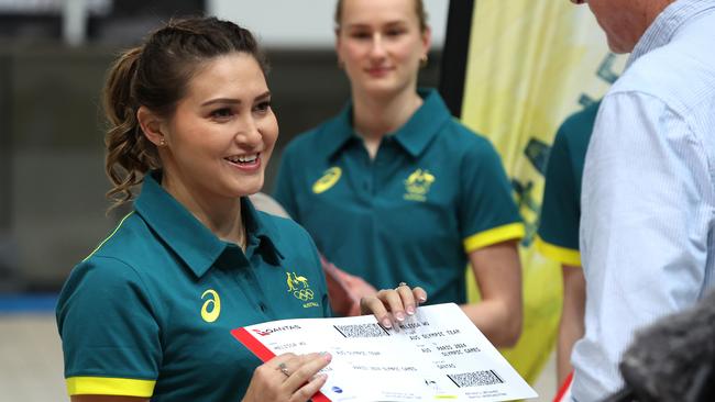 The announcement of the nine member Olympic Diving Team for Paris 2024 was held at Brisbane Aquatic Centre, Melissa Wu will take part in her 5th Olympics. Picture: Adam Head.