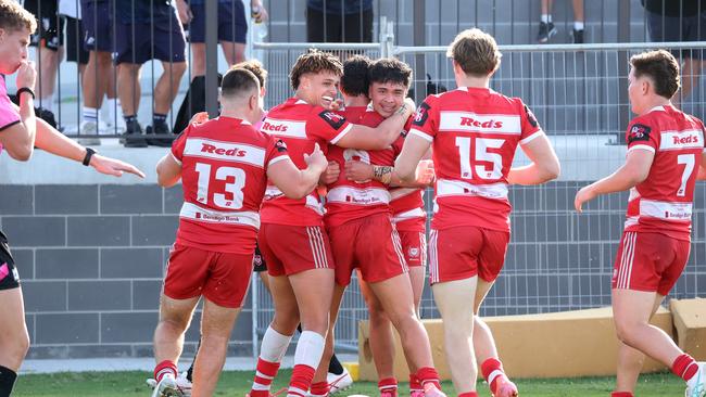 Langer Trophy Grand Final schoolboy league - Marsden SHS v PBC SHS, Stones Corner. Picture: Liam Kidston