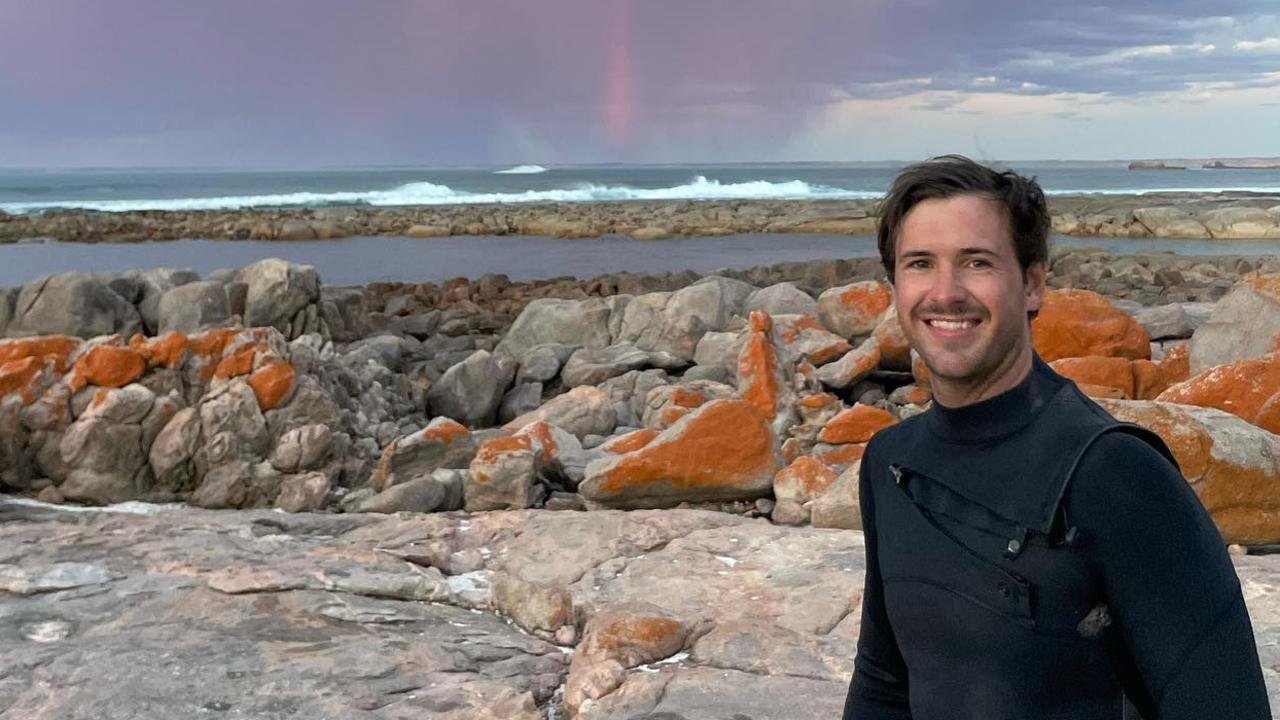 Lance Appleby, 28, who is believed to have been fatally attacked by a shark on January 2 while surfing near Granites beach, south of Streaky Bay on the Eyre Peninsula. Picture: Facebook